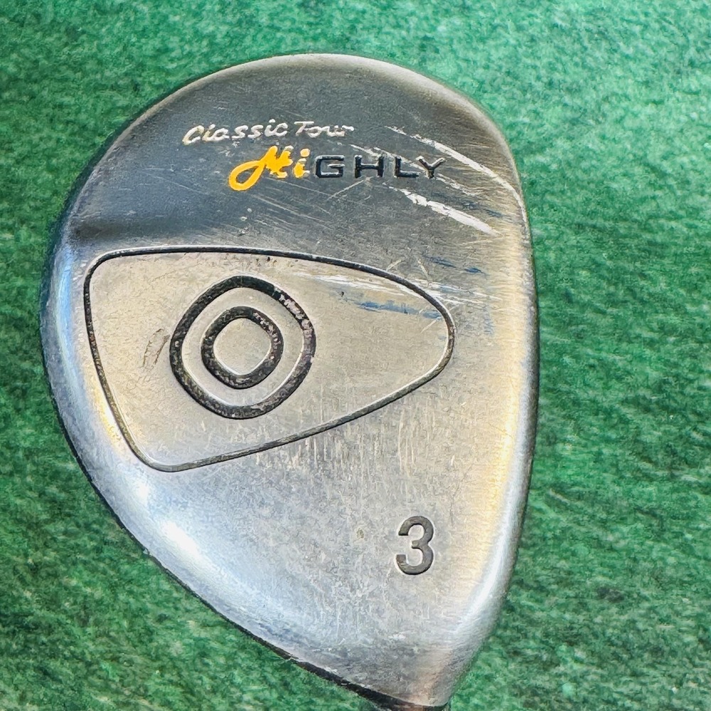 Adams Golf Classic Tour Highly 3 Fairway Wood Mens RH Fujikura FZ6 Black